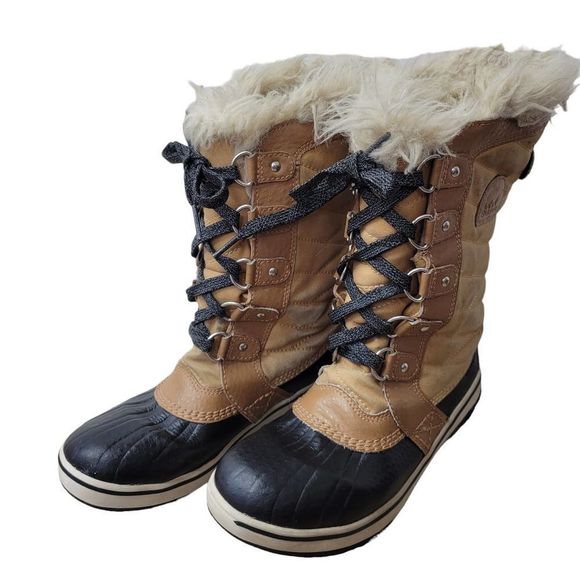 Sorel KIDS Tofino II Little Kid Waterproof Curry/Elk US Sz 3 - Picture 5 of 10